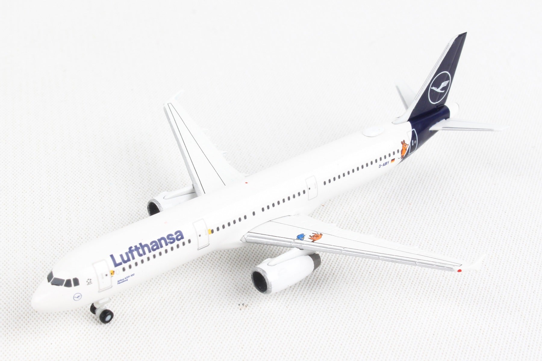 HERPA LUFTHANSA A321 1/500 DIE MAUS REG#D-AIRY