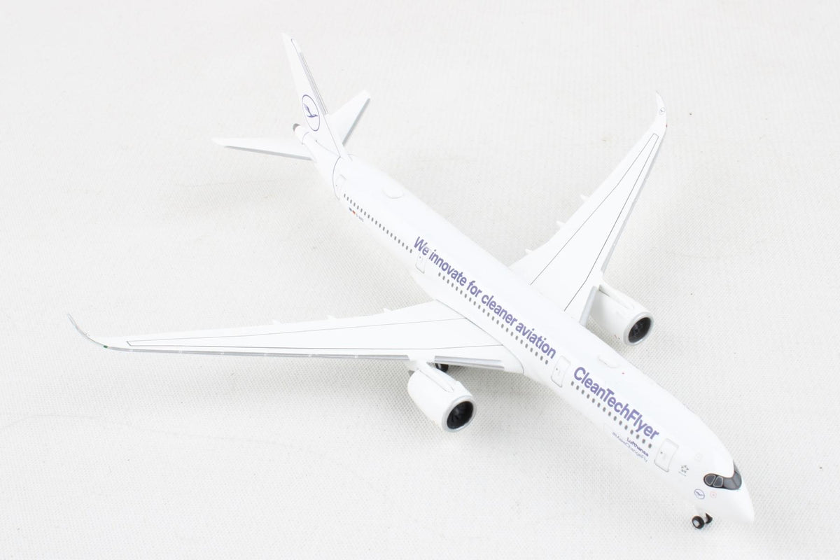 HERPA LUFTHANSA A350-900 1/500 CLEAN TECH FLYER (**) The Airplane Shop.