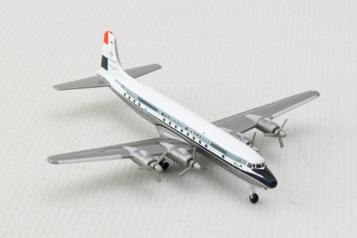 HERPA KLM DC-6B 1/500 (**) The Airplane Shop.