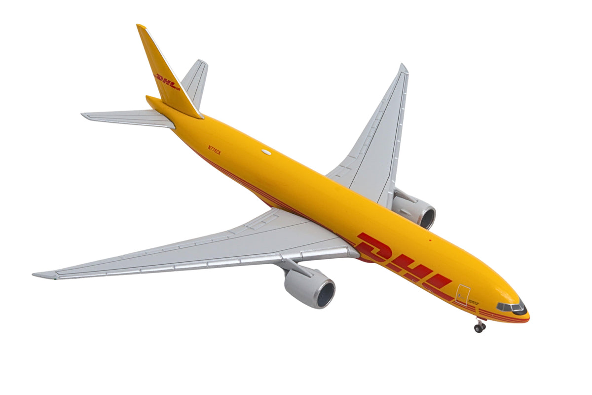 HERPA DHL 777F 1/500 The Airplane Shop.
