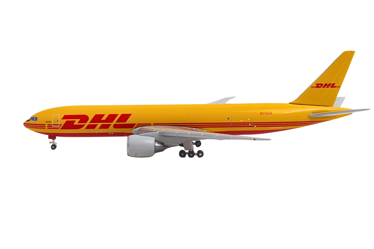 HERPA DHL 777F 1/500 The Airplane Shop.