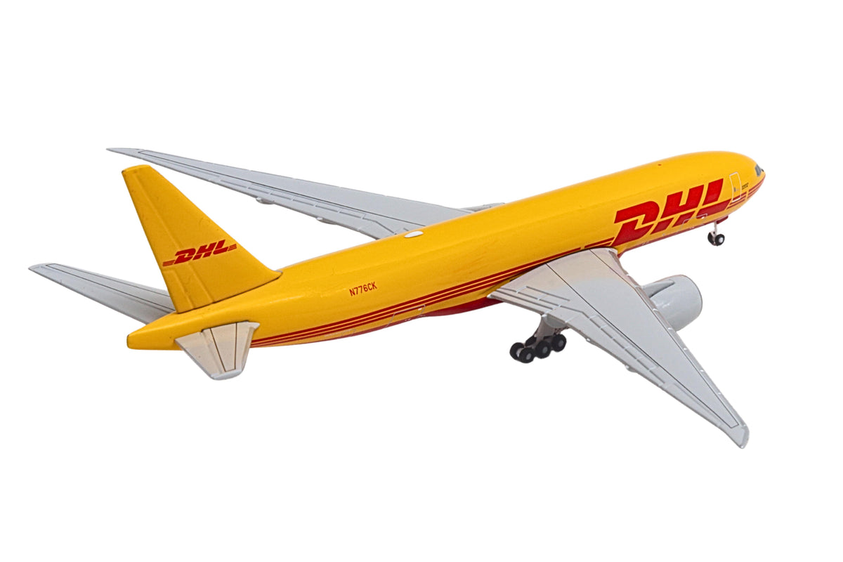 HERPA DHL 777F 1/500 The Airplane Shop.