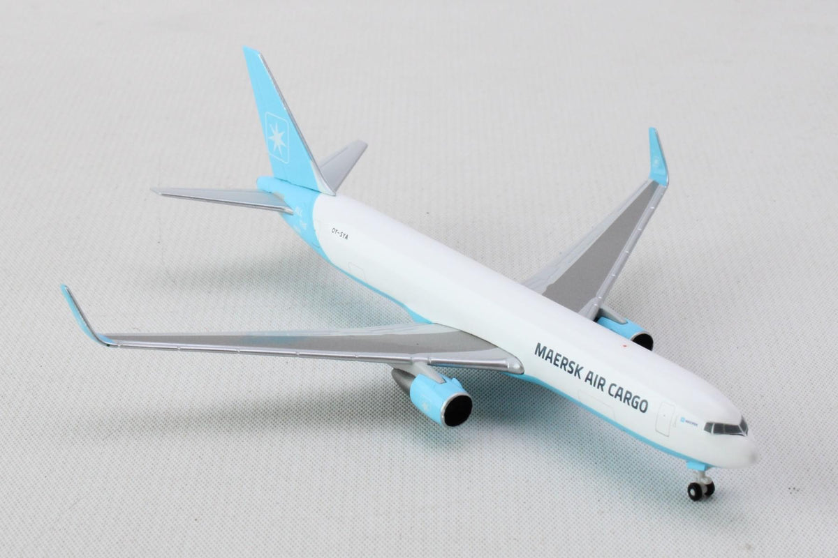 HERPA MAERSK AIR CARGO 767-300F 1/500 (**) The Airplane Shop.