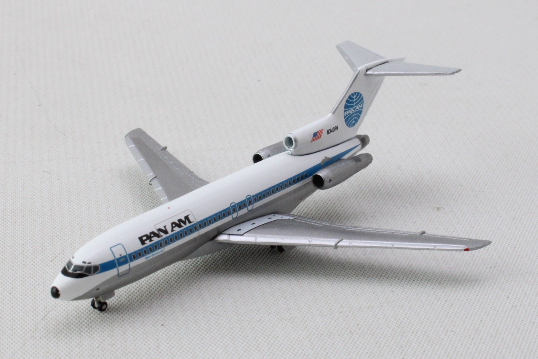 HERPA PAN AM 727-100 1/500 (**)