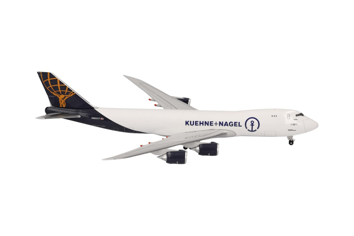 HERPA KUEHNE-NAGEL ATLAS 747-8F 1/500 (**) The Airplane Shop.