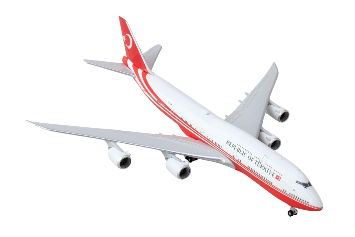 HERPA TURKEY GOVERNMENT 747-8BBJ 1/500 (**) The Airplane Shop.