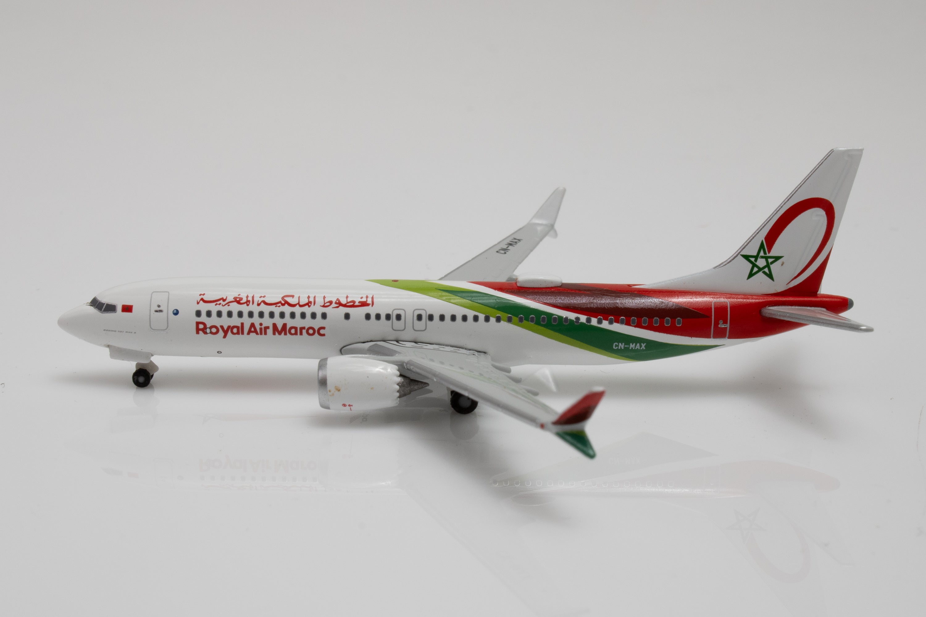 HERPA ROYAL AIR MAROC 737MAX8 1/500 (**)