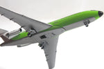 HERPA BRANIFF 727-100 1/500 SOLID LIME GREEN (**) The Airplane Shop.