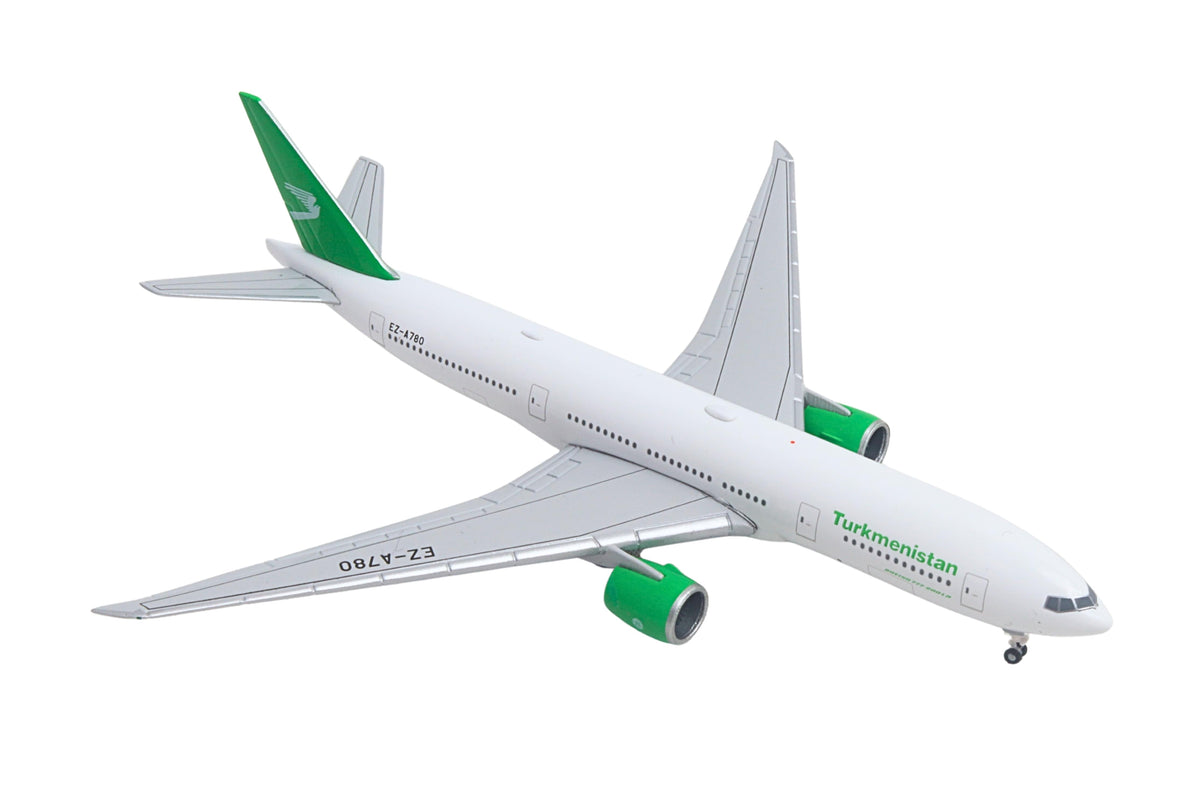 HERPA TURKMENISTAN 777-200LR 1/500 (**) The Airplane Shop.