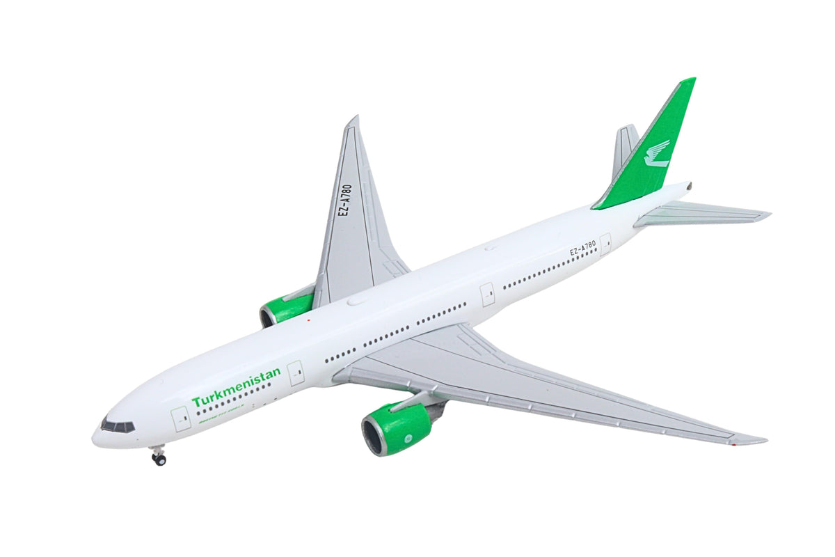 HERPA TURKMENISTAN 777-200LR 1/500 (**) The Airplane Shop.