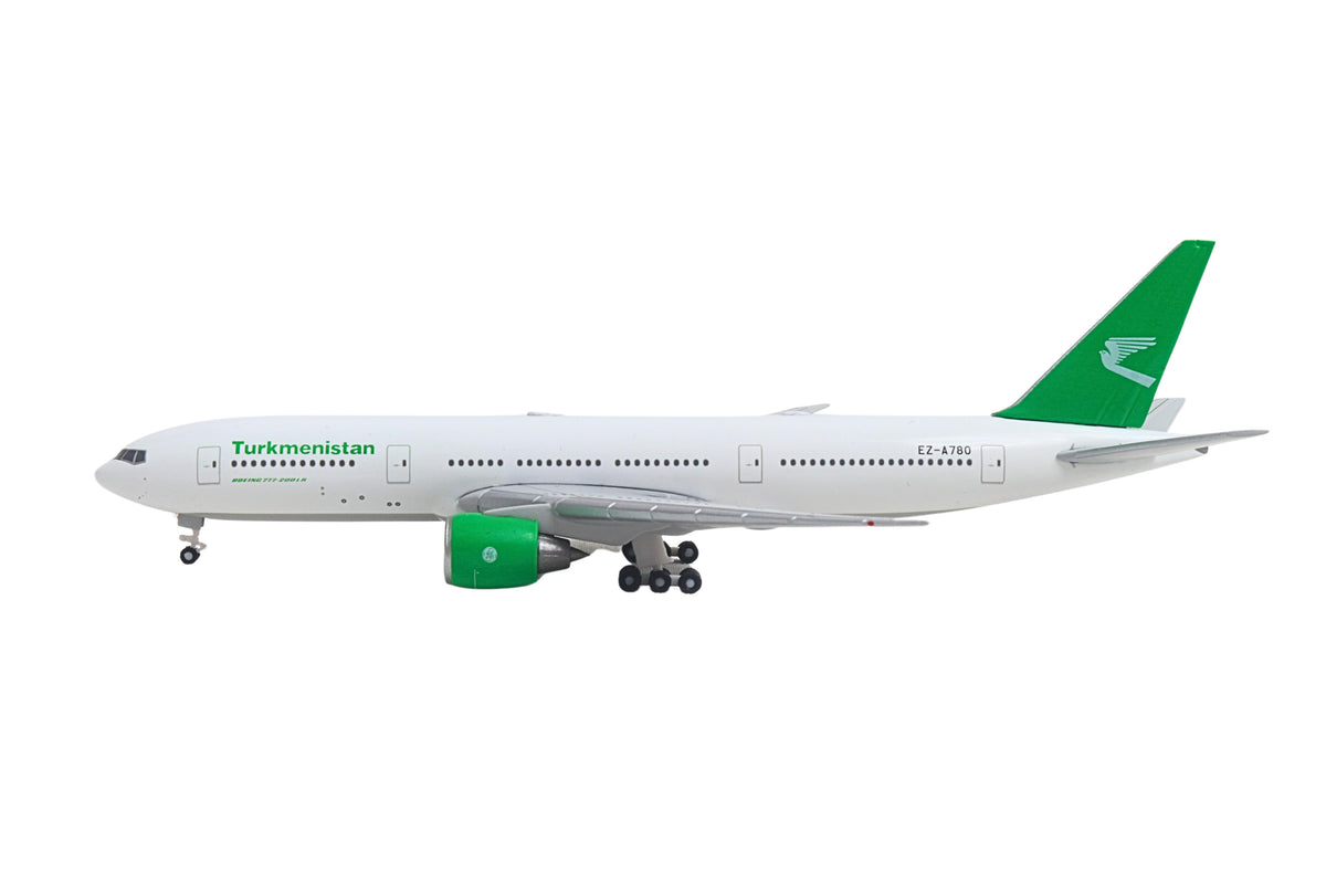 HERPA TURKMENISTAN 777-200LR 1/500 (**) The Airplane Shop.