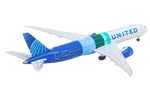 HERPA UNITED 787-9 1/500 THE FUTURE IS SAF The Airplane Shop.