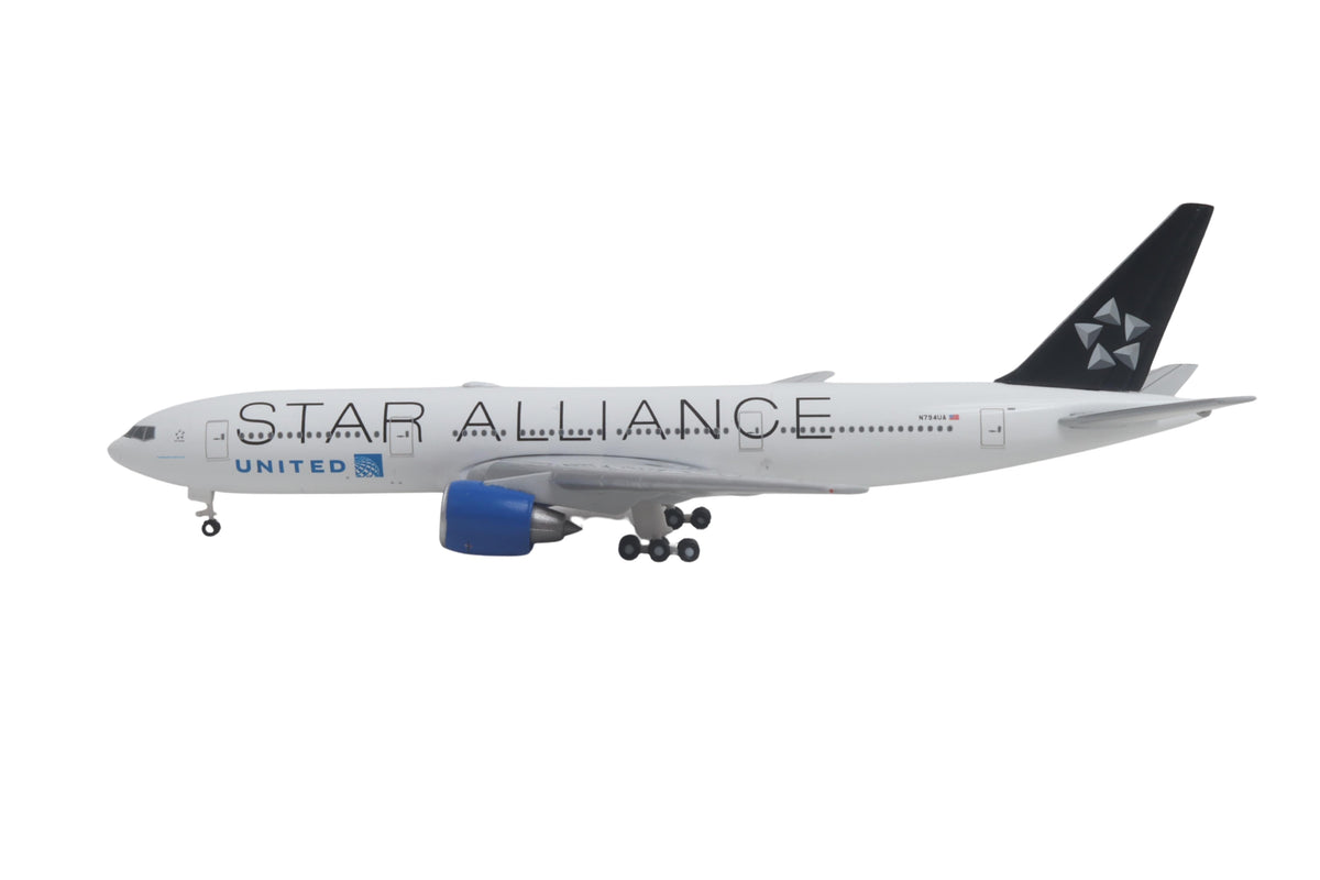 HERPA UNITED 777-200 1/500 STAR ALLIANCE (**) The Airplane Shop.