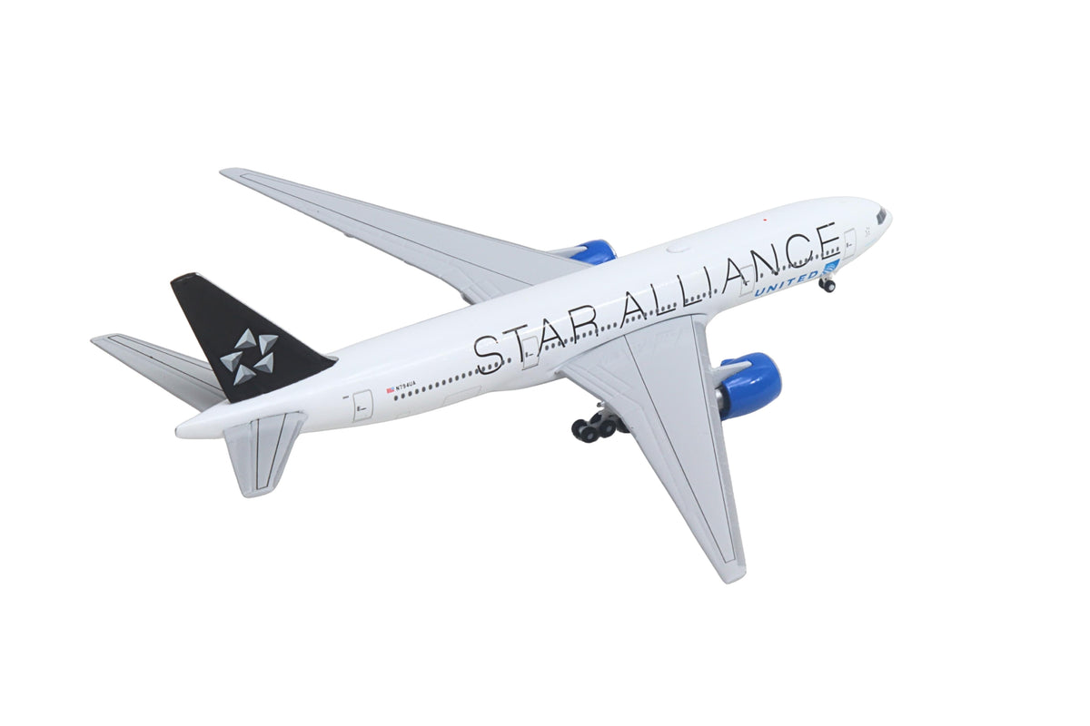 HERPA UNITED 777-200 1/500 STAR ALLIANCE (**) The Airplane Shop.