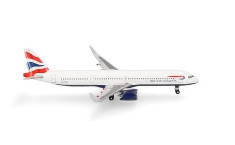 HERPA BRITISH A321NEO 1/500 The Airplane Shop.