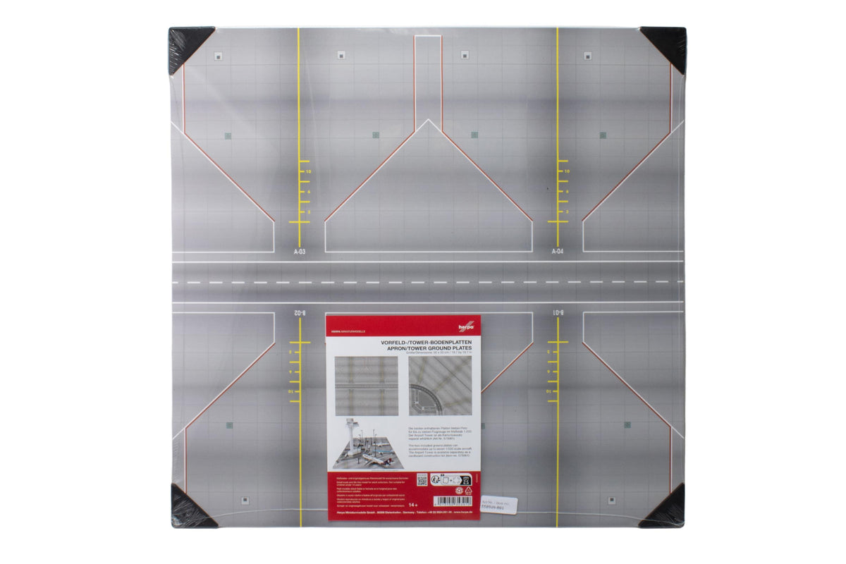HERPA APRON/TOWER GROUND PLATE 1/200 (**) The Airplane Shop.