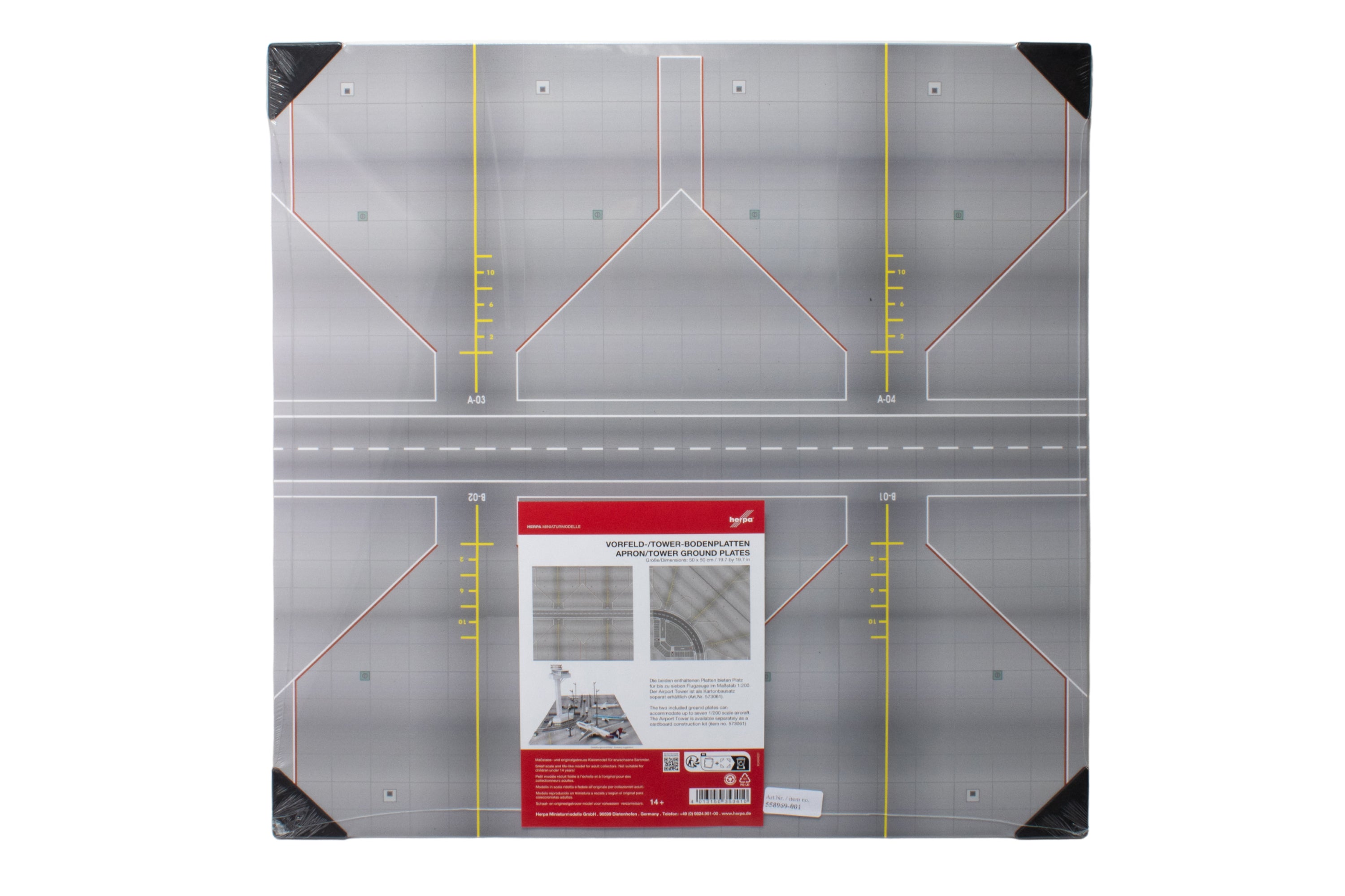 HERPA APRON/TOWER GROUND PLATE 1/200 (**)