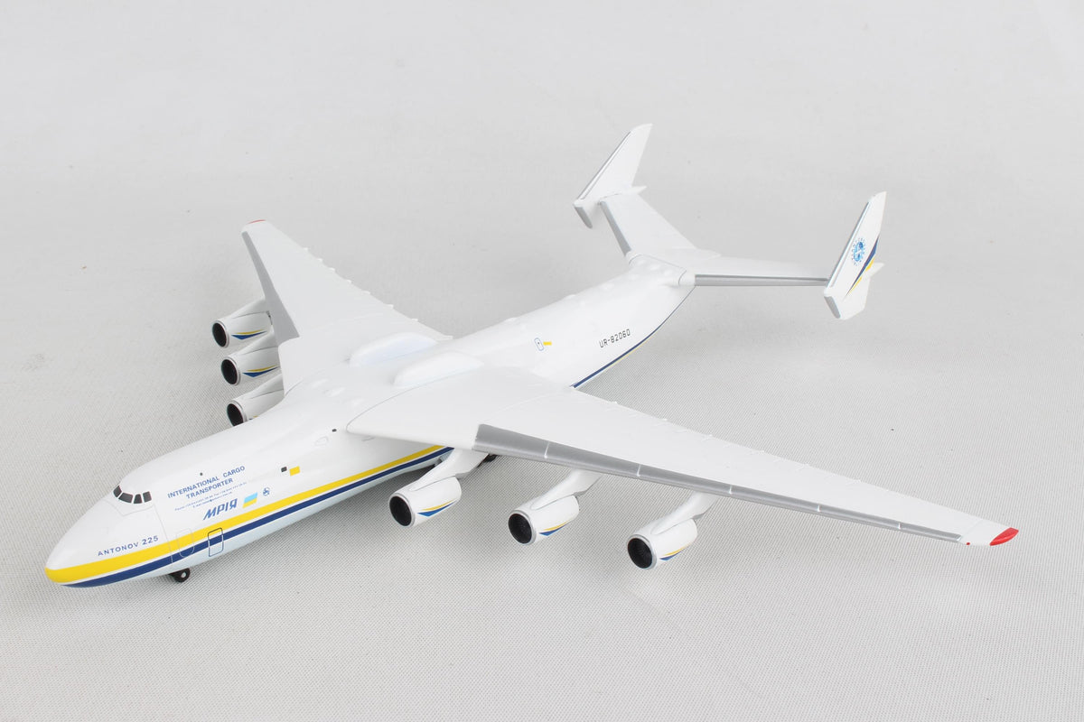 HERPA ANTONOV AN225 1/400 BLUE/YELLOW (**) The Airplane Shop.