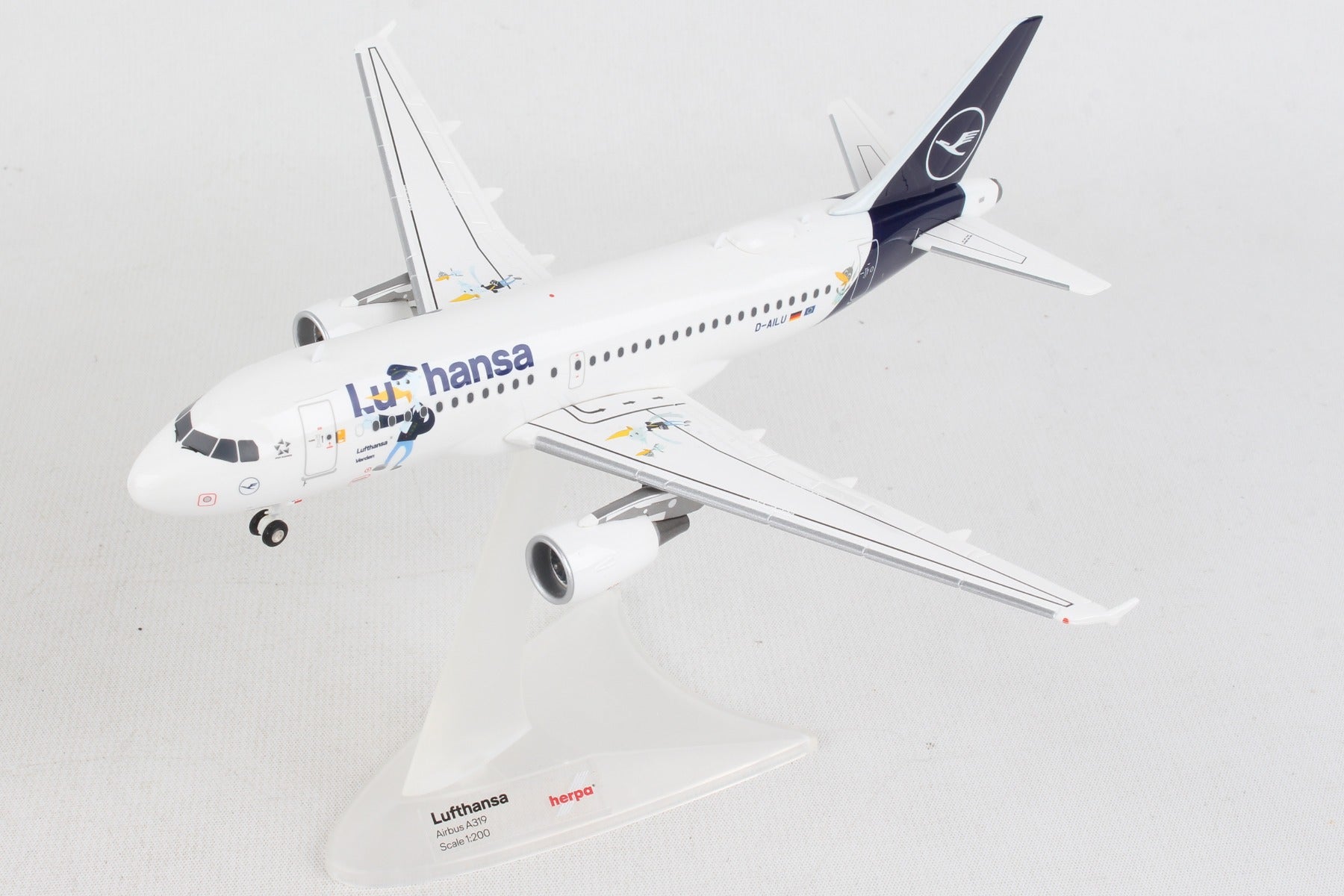 HERPA LUFTHANSA A319 1/200 LU (**)