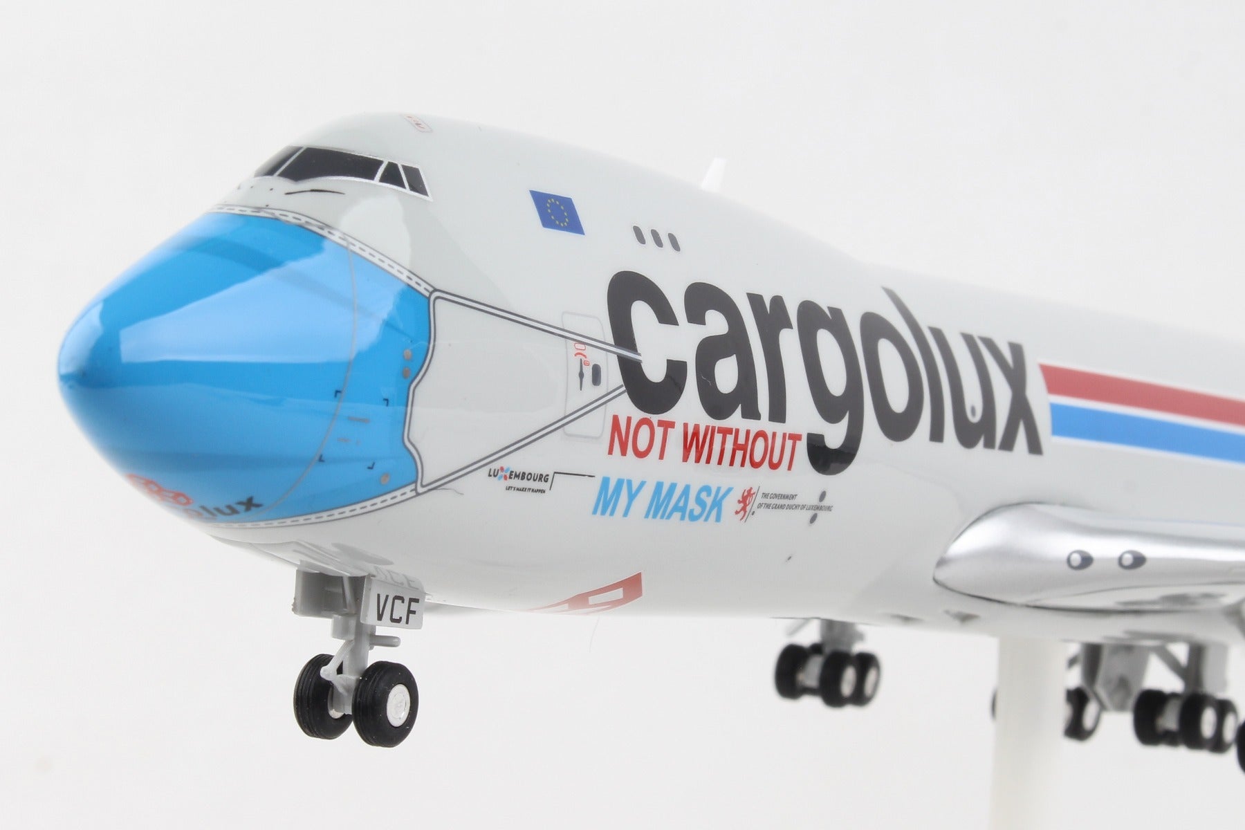 航空機・ヘリコプター herpa  WORLD CARGO B747-8F 1/200 JC Wings EW2748007 Boeing 747-8F British Airways World Cargo