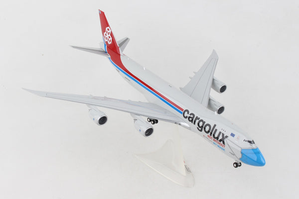 Boeing727_223　おまけつき HERPA CARGOLUX 747-8F 1/200 NOT WITHOUT MY MASK (**)