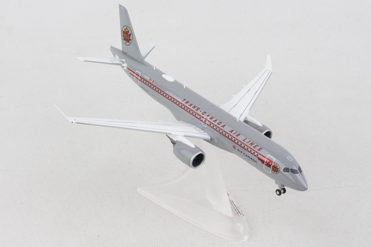 HERPA AIR CANADA A220-300 1/200 TRANS CANADA RETRO (**) The Airplane Shop.
