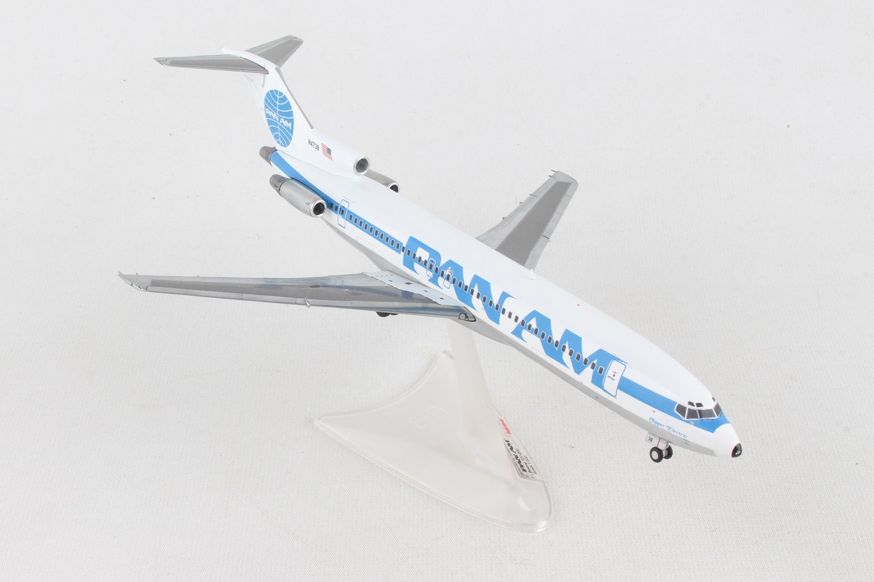 HERPA PAN AM 727-200 1/200 BILLBOARD TEST LIVERY (**)