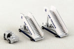 HERPA AIR FRANCE HISTORIC PASSENGER STAIRS W/TRACTOR 1/200 The Airplane Shop.