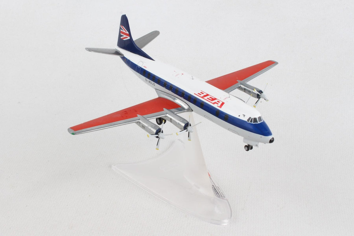 HERPA BEA VISCOUNT800 1/200 SPEEDJACK LIVERY (**) The Airplane Shop.
