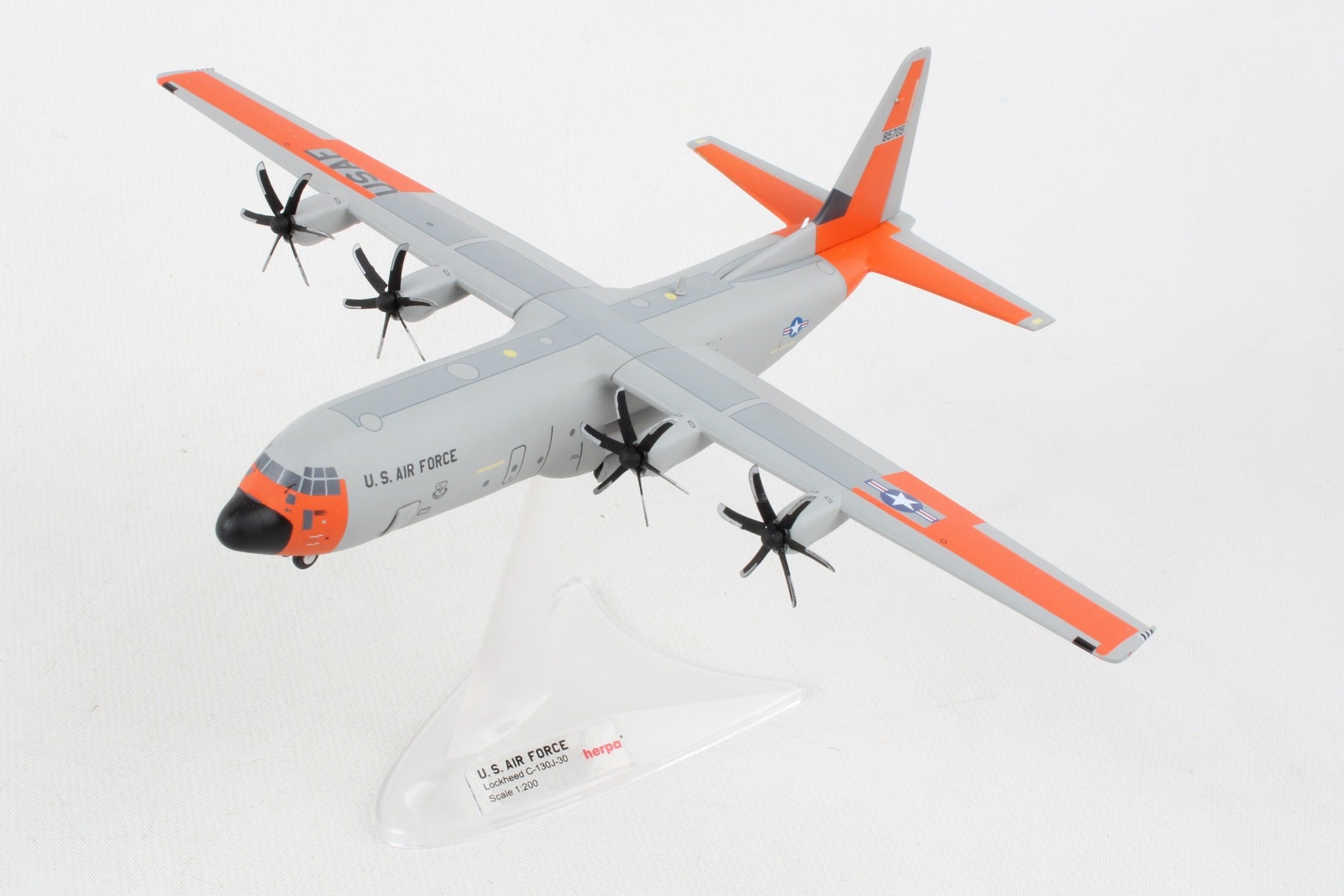 HERPA USAF C-130J 1/200 FOUR HORSEMEN 08-5705 (**)