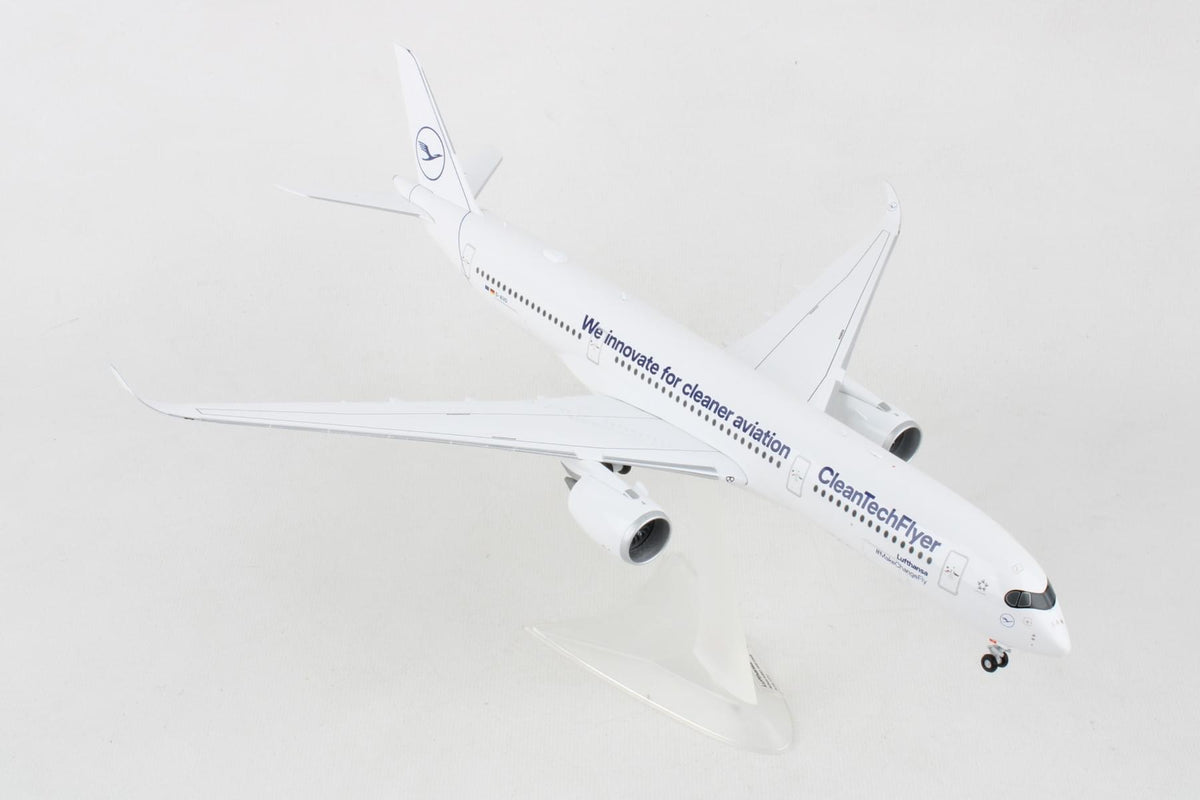 HERPA LUFTHANSA A350-900 1/200 CLEAN TECHFLYER (**) The Airplane Shop.