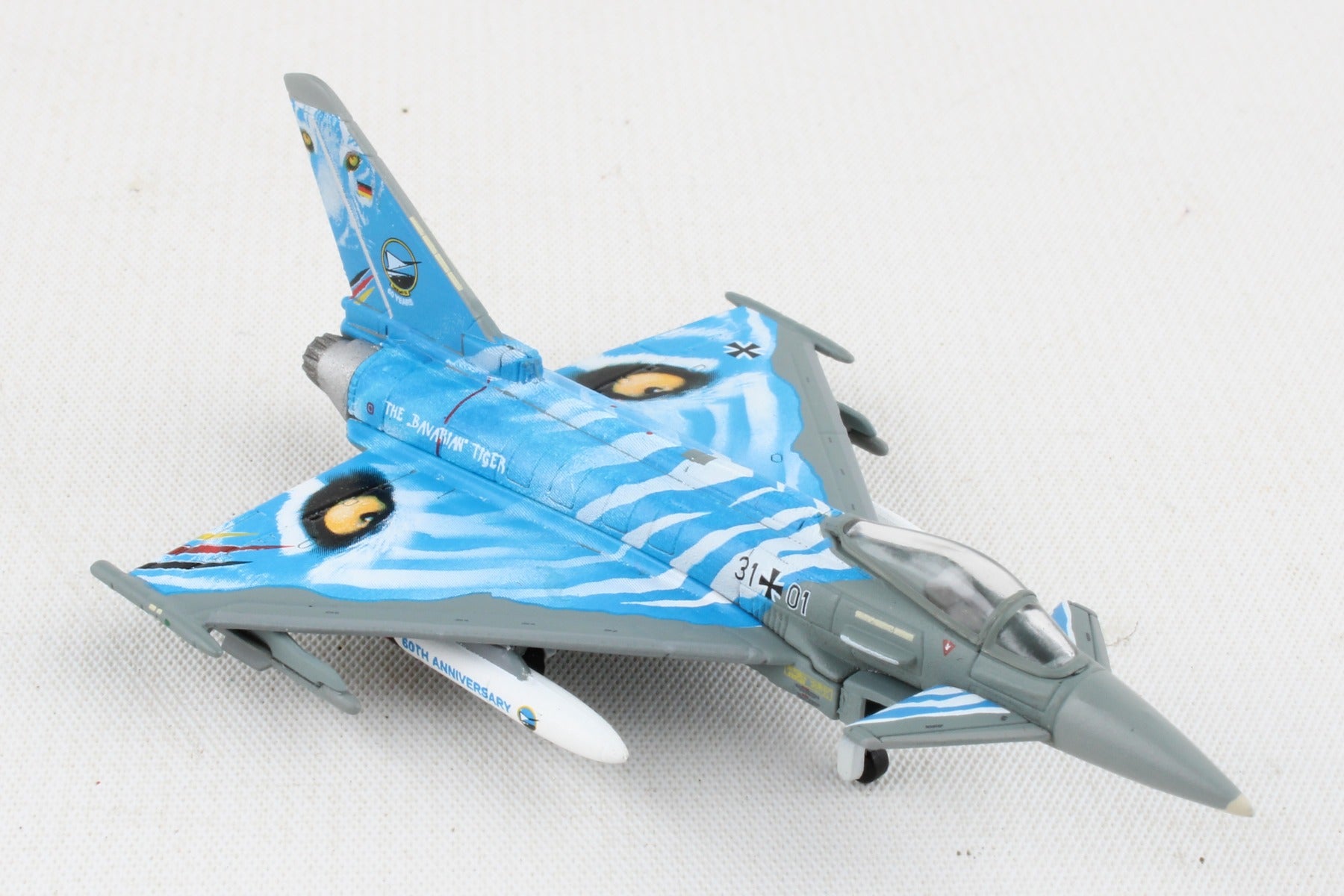 HERPA LUFTWAFFE EUROFIGHTER TYPHOON 1/200 BAVARIAN TIGERS **