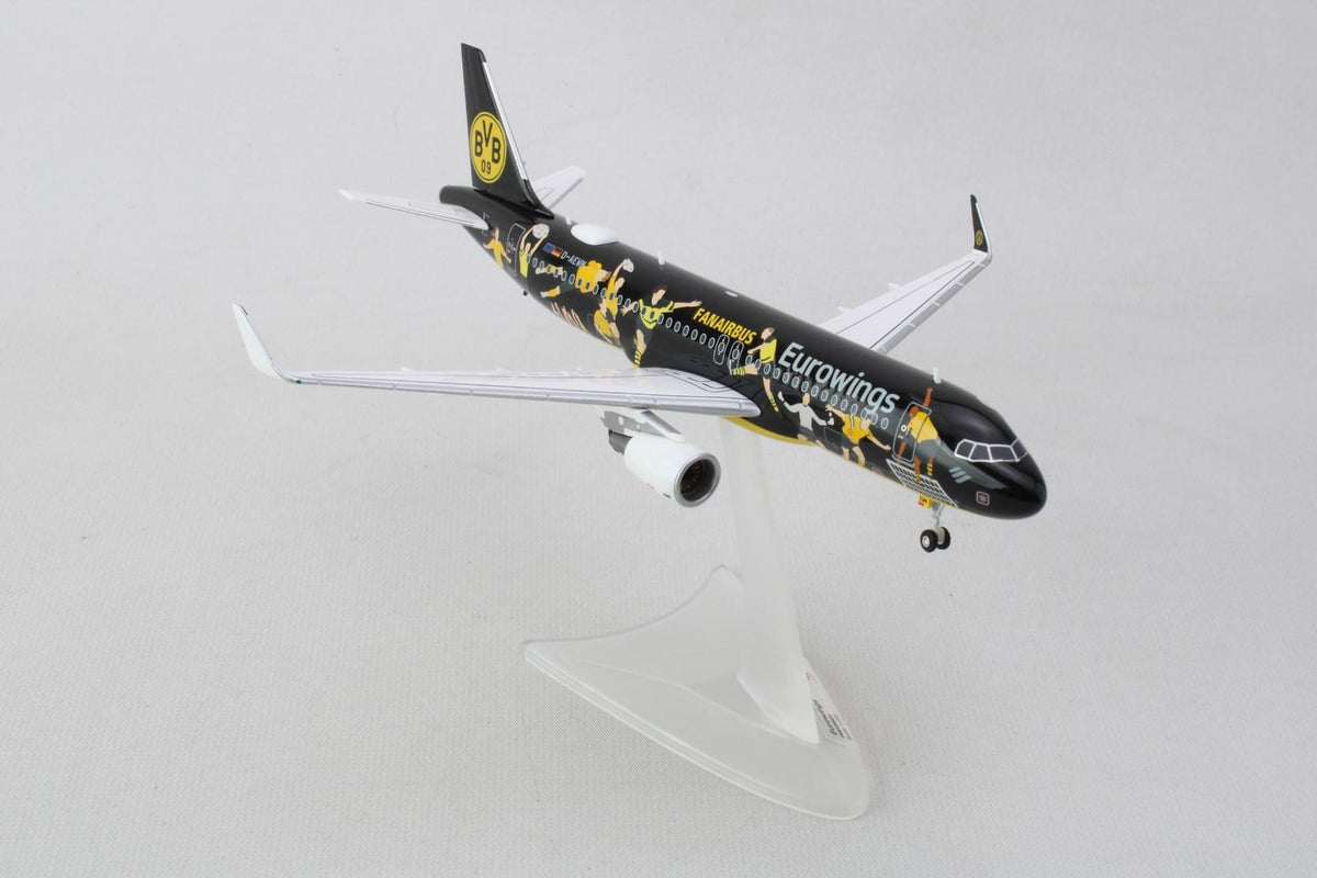 HERPA EUROWINGS A320 1/200 BVB FANAIRBUS (**) The Airplane Shop.