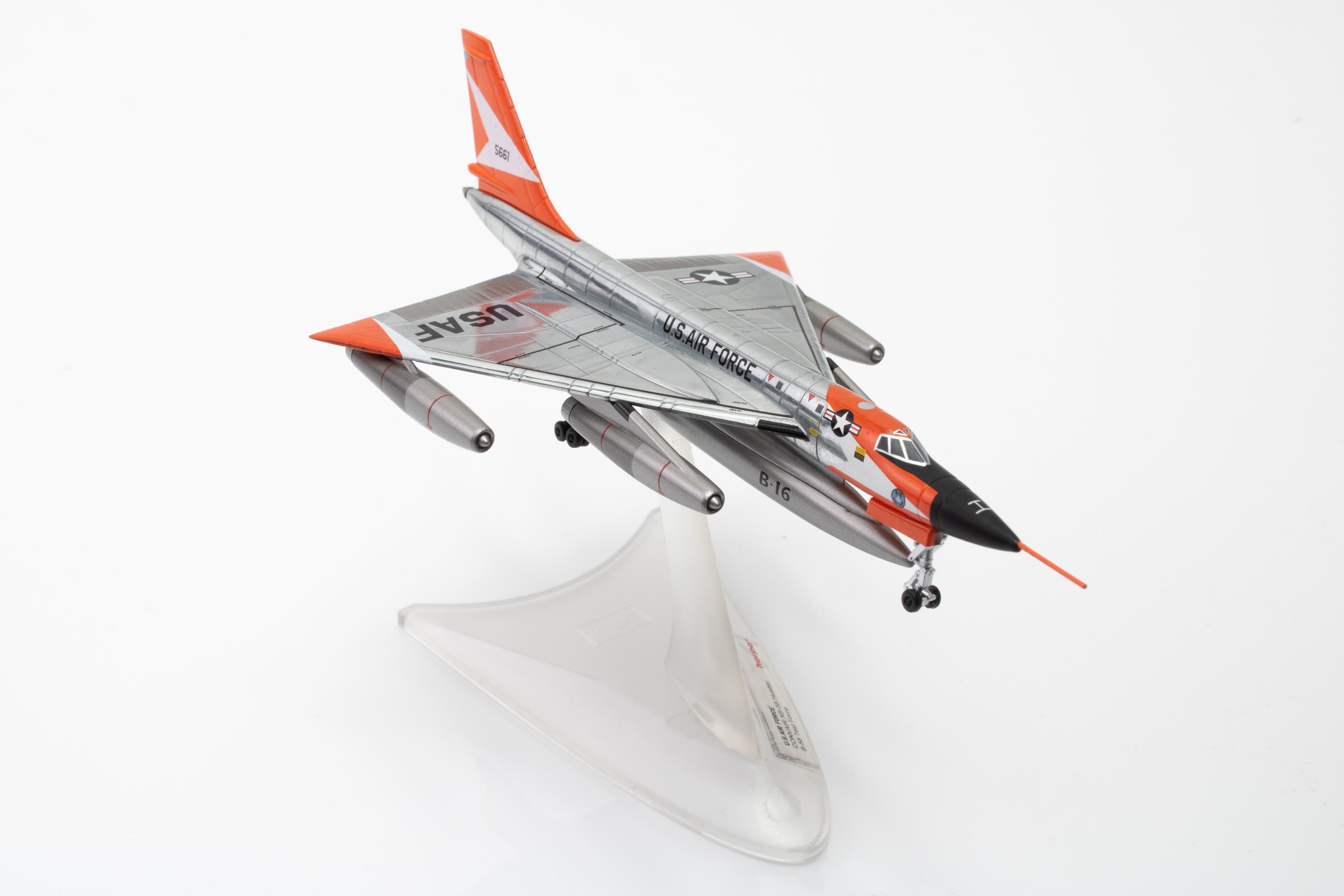 HERPA USAF XB-58A 1/200 B-58 TEST FORCE
