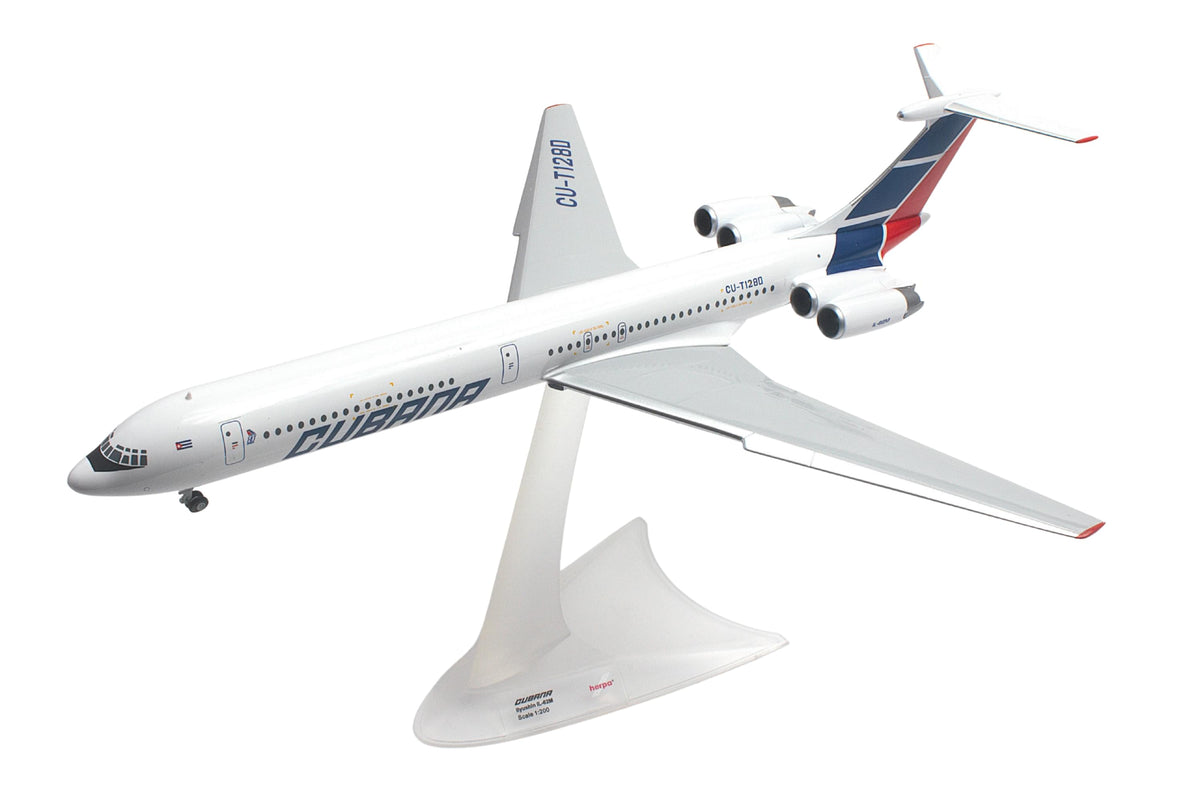 HERPA CUBANA IL62M 1/200 The Airplane Shop.