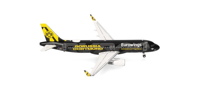 HERPA EUROWINGS A320 1/200 BVB MANNSCHAFTSAIRBUS (**)