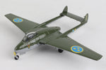 HERPA ROYAL SWEDISH AIR FORCE DH VAMPIRE J28B 1/72 (**) The Airplane Shop.