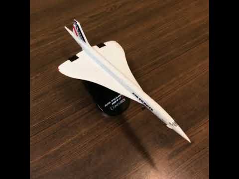 POSTAGE STAMP AIR FRANCE CONCORDE 1/350