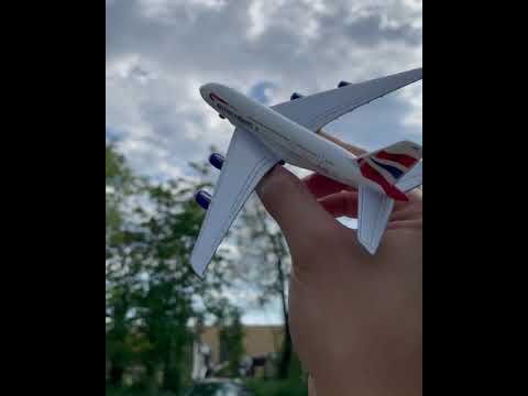 BRITISH AIRWAYS A380 SINGLE PLANE
