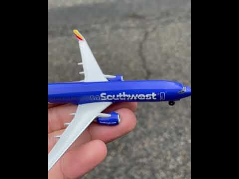 POSTAGE STAMP SOUTHWEST 737-800 1/300 The Airplane Shop.