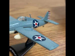 POSTAGE STAMP F4F WILDCAT 1/87 (**) The Airplane Shop.
