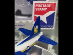 POSTAGE STAMP C-130 HERCULES FAT ALBERT BLUE ANGELS 1/200 The Airplane Shop.