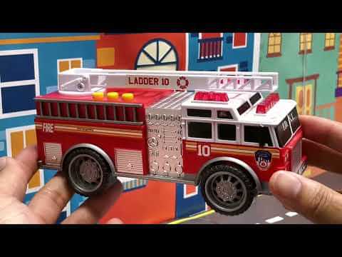 FDNY FIRE TRUCK W/LIGHTS & SOUND The Airplane Shop.