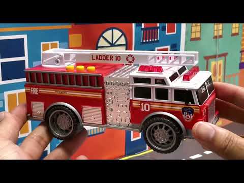 FDNY FIRE TRUCK W/LIGHTS & SOUND