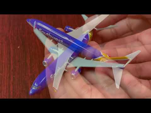 POSTAGE STAMP SOUTHWEST 737-800 1/300 The Airplane Shop.