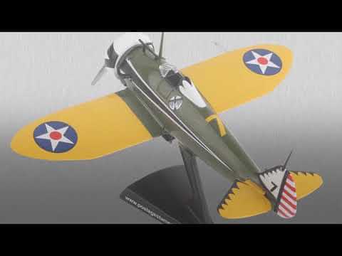 POSTAGE STAMP P26 PEASHOOTER 1/63 (**) The Airplane Shop.