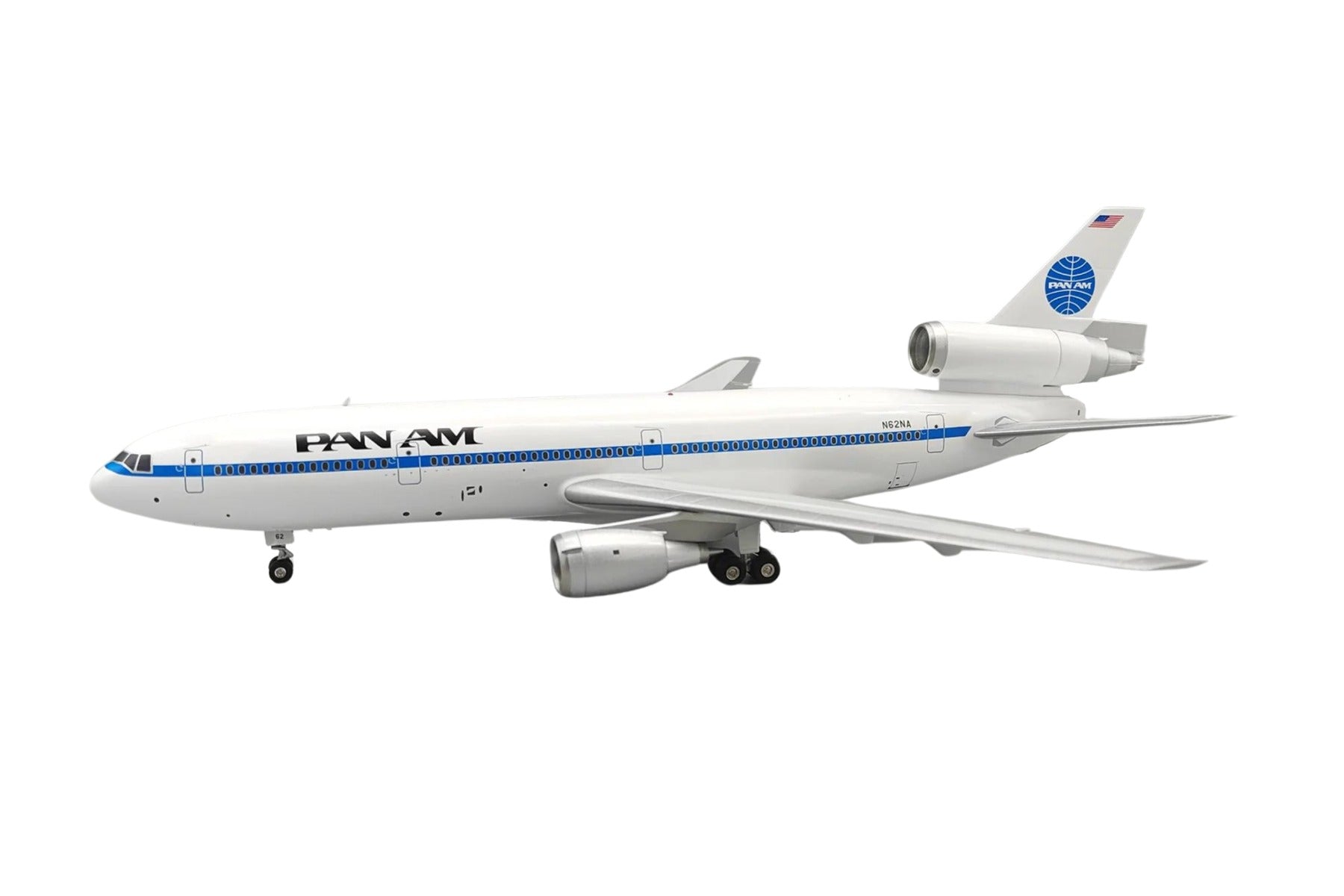 INFLIGHT200 PAN AM DC-10-10 1/200 REG#N62NA W/STAND