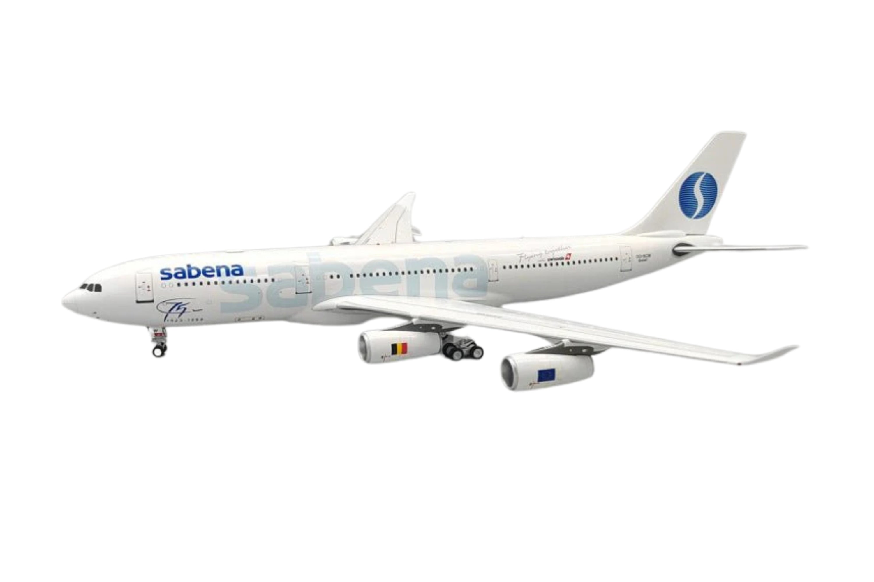 INFLIGHT200 SABENA A340-211 1/200 REG#OO-SCW W/STAND