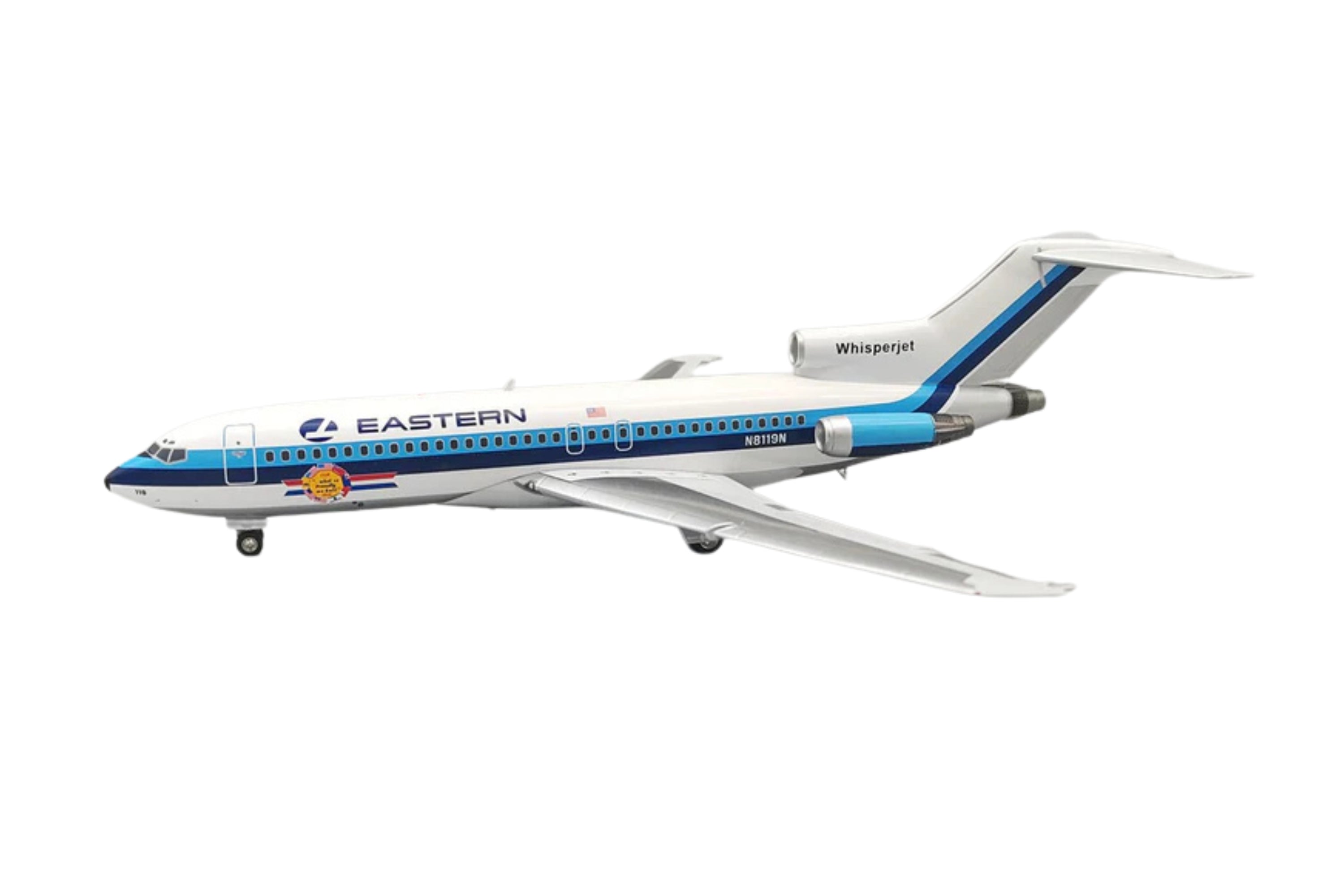 INFLIGHT200 EASTERN 727-100 1/200 REG#N8119N W/STAND
