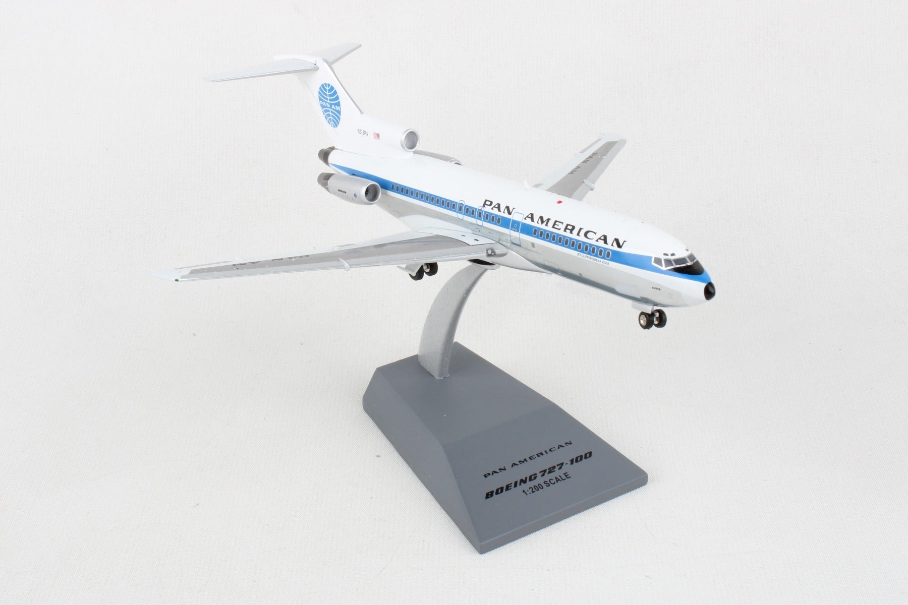 INFLIGHT200 PAN AM 727-21 1/200 REG#N316PA W/STAND